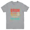 BRUH It's My First Day Of 4th Grade Back To School Boy Girl Youth Shirt | teecentury