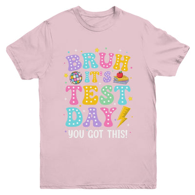 BRUH It's Test Day Rock The School Test Day Teacher Funny Youth Shirt | teecentury