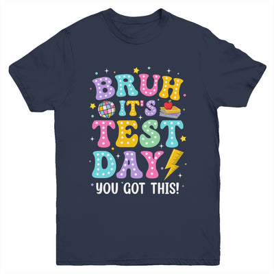 BRUH It's Test Day Rock The School Test Day Teacher Funny Youth Shirt | teecentury