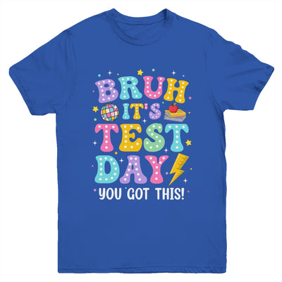 BRUH It's Test Day Rock The School Test Day Teacher Funny Youth Shirt | teecentury