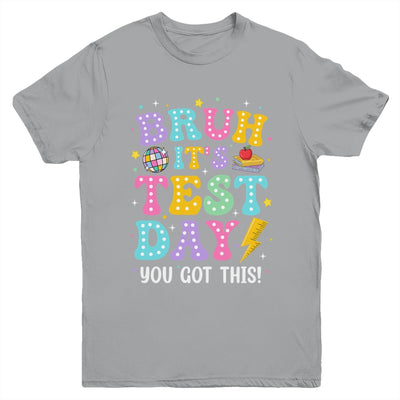 BRUH It's Test Day Rock The School Test Day Teacher Funny Youth Shirt | teecentury