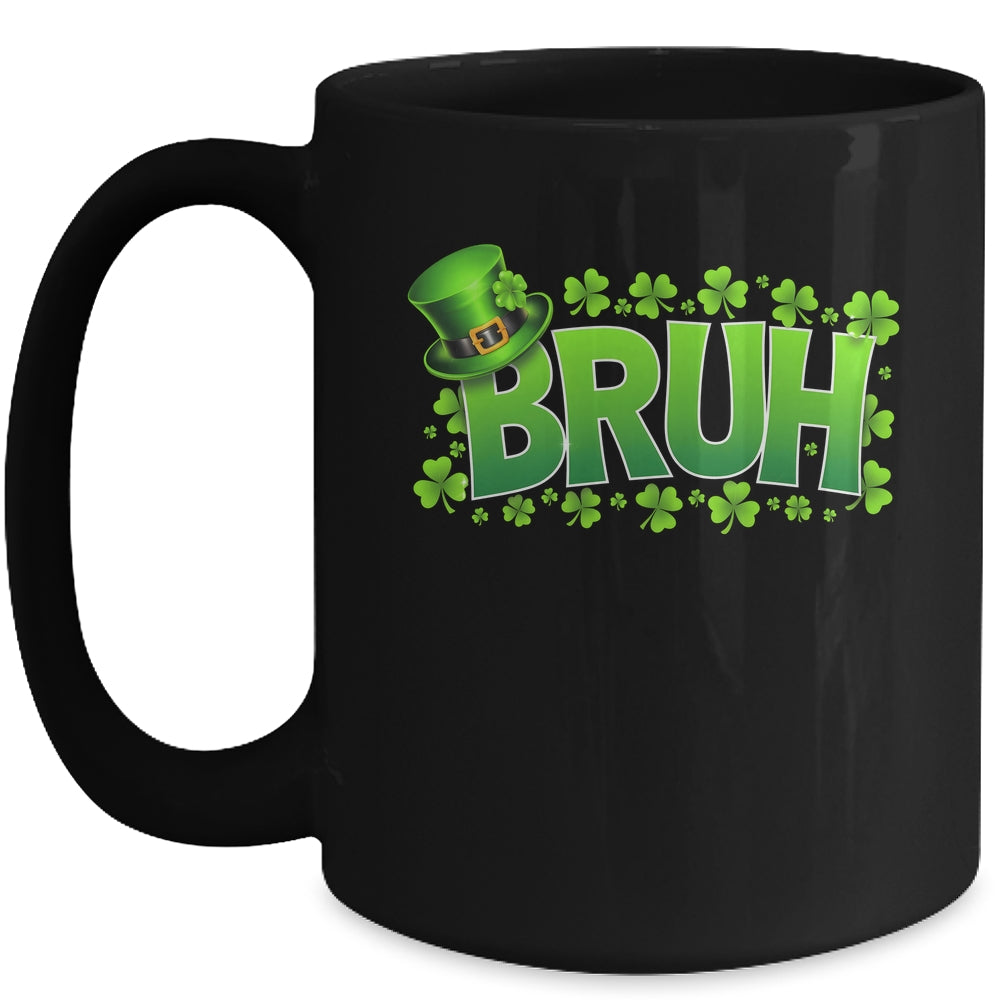 BRUH St Patricks Day Teens Boys Kids Saint Patricks Day Mug | teecentury