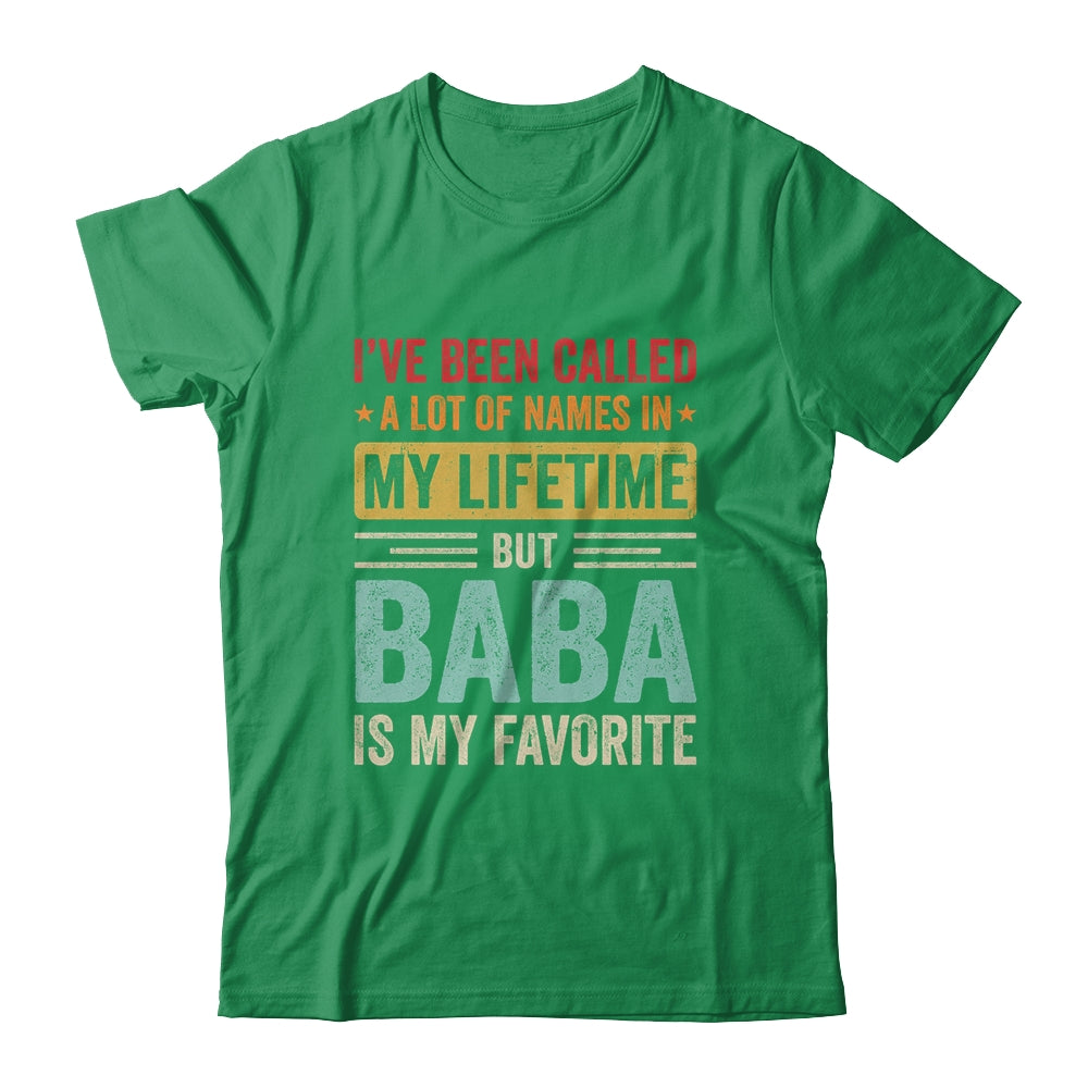 Baba Is My Favorite Name Funny Father's Day Baba Shirt & Hoodie | teecentury