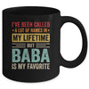 Baba Is My Favorite Name Funny Father's Day Baba Mug | teecentury