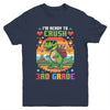 Back To School 3rd Grade Boys I'm Ready To Crush Dinosaur Youth Shirt | teecentury