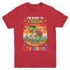 Back To School 5th Grade Boys I'm Ready To Crush Dinosaur Youth Shirt | teecentury