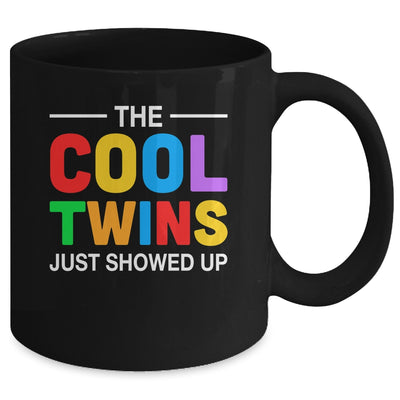 Back To School Cool Twins Just Showed Up Kids Boy Teen Twin Mug | teecentury