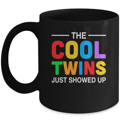 Back To School Cool Twins Just Showed Up Kids Boy Teen Twin Mug | teecentury
