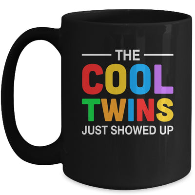 Back To School Cool Twins Just Showed Up Kids Boy Teen Twin Mug | teecentury