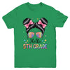 Back To School Coquette Bow Teacher Hello Fifth Grade Girls Youth Shirt | teecentury