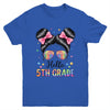Back To School Coquette Bow Teacher Hello Fifth Grade Girls Youth Shirt | teecentury