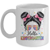 Back To School Coquette Bow Teacher Hello Kindergarten Girls Mug | teecentury