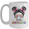 Back To School Coquette Bow Teacher Hello Kindergarten Girls Mug | teecentury