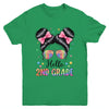 Back To School Coquette Bow Teacher Hello Second Grade Girls Youth Shirt | teecentury