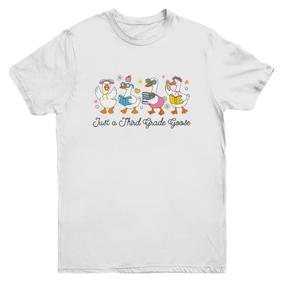 Back To School Goose Coquette Teacher First Day 3rd Grade Youth Shirt | teecentury