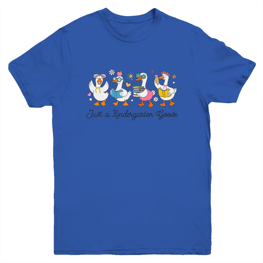 Back To School Goose Coquette Teacher First Day Kindergarten Youth Shirt | teecentury