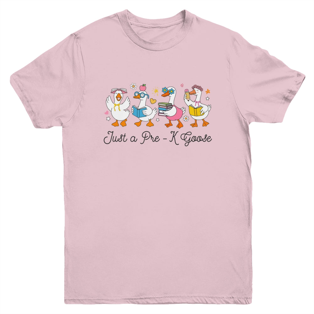 Back To School Goose Coquette Teacher First Day Preschool Youth Shirt | teecentury