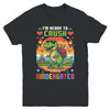Back To School Kindergarten Boys I'm Ready To Crush Dinosaur Youth Shirt | teecentury