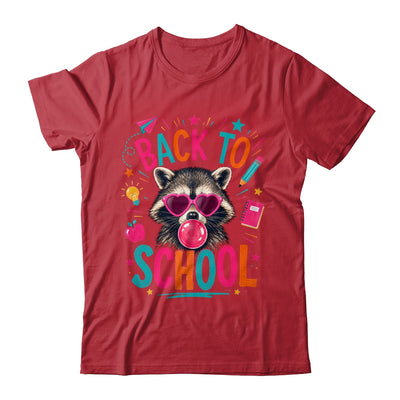 Back To School Raccoon Cute Teacher Bubble Gum Funny Shirt & Hoodie | teecentury