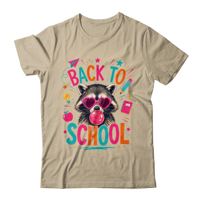 Back To School Raccoon Cute Teacher Bubble Gum Funny Shirt & Hoodie | teecentury