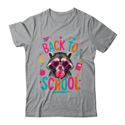 Back To School Raccoon Cute Teacher Bubble Gum Funny Shirt & Hoodie | teecentury