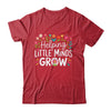 Back To School Teacher Women Helping Little Minds Grow Shirt & Hoodie | teecentury