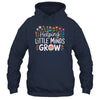 Back To School Teacher Women Helping Little Minds Grow Shirt & Hoodie | teecentury
