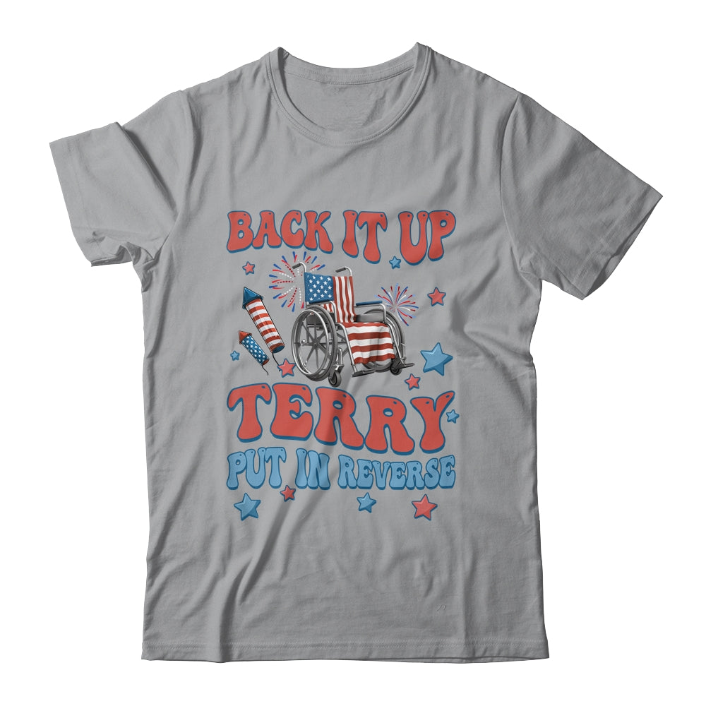 Back Up Terry Put It In Reverse Firework 4th Of July  Groovy Shirt & Tank Top | teecentury