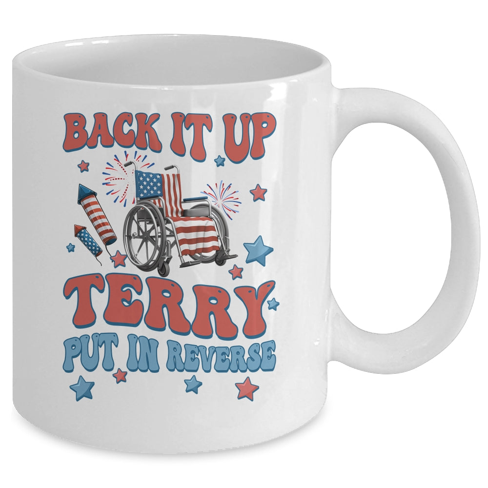 Back Up Terry Put It In Reverse Firework 4th Of July  Groovy Mug | teecentury