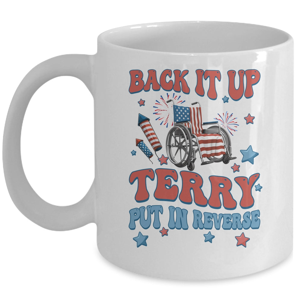 Back Up Terry Put It In Reverse Firework 4th Of July  Groovy Mug | teecentury