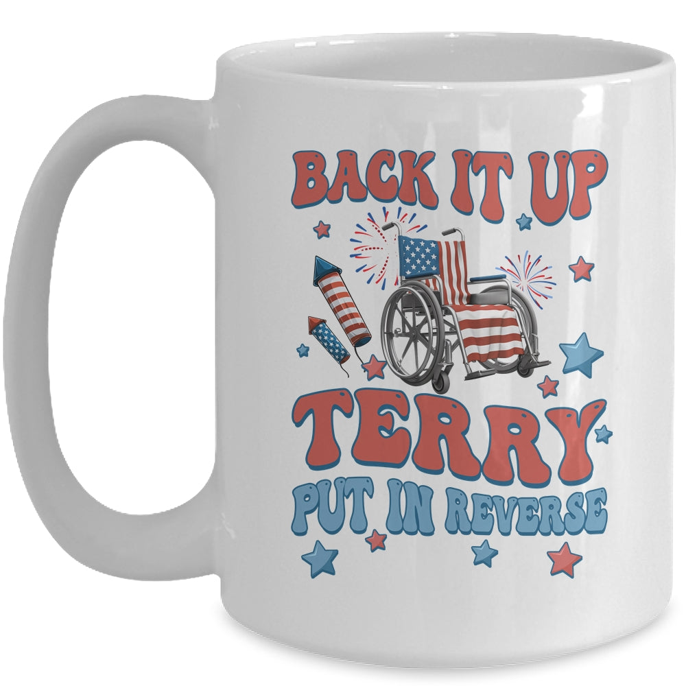 Back Up Terry Put It In Reverse Firework 4th Of July  Groovy Mug | teecentury