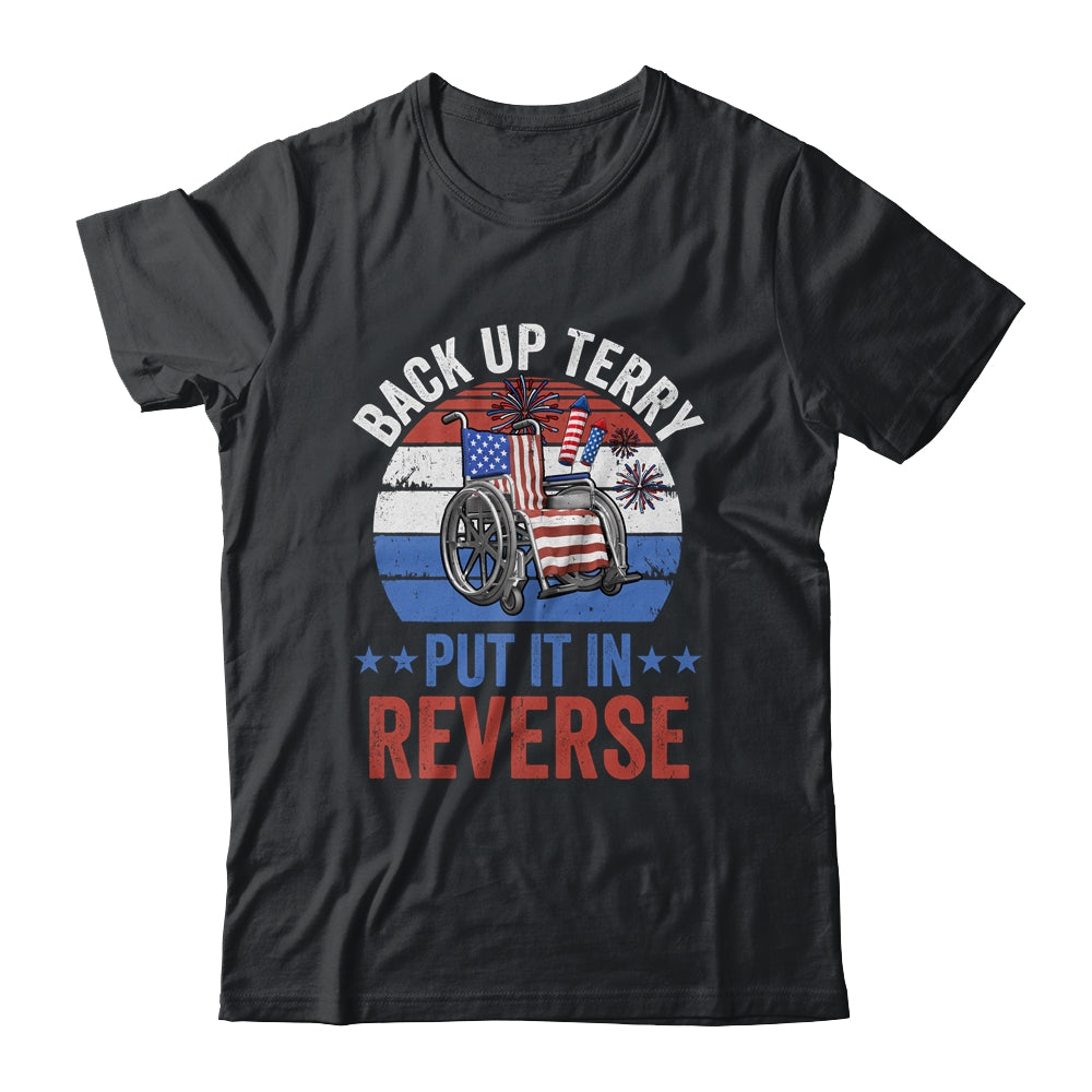 Back Up Terry Put It In Reverse Firework Vintage 4th Of July Shirt & Tank Top | teecentury