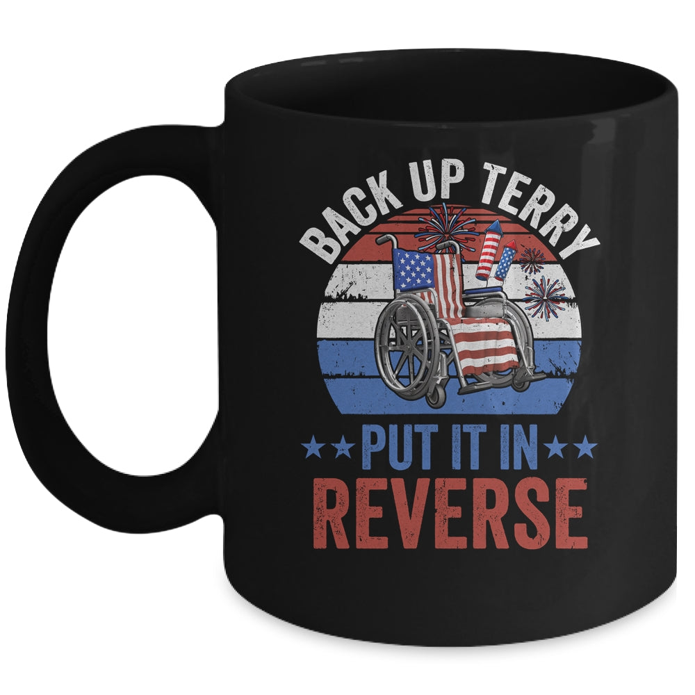 Back Up Terry Put It In Reverse Firework Vintage 4th Of July Mug | teecentury