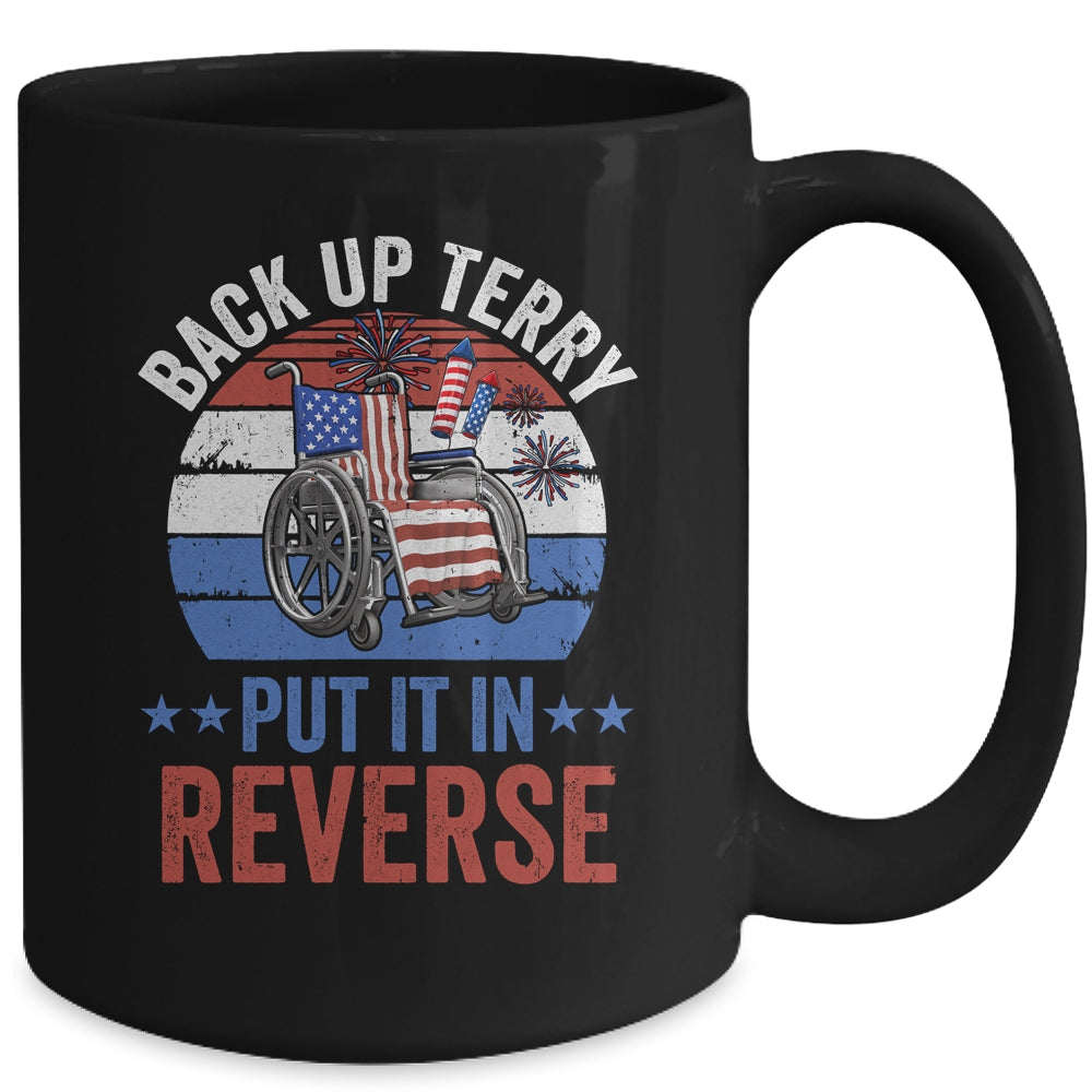 Back Up Terry Put It In Reverse Firework Vintage 4th Of July Mug | teecentury