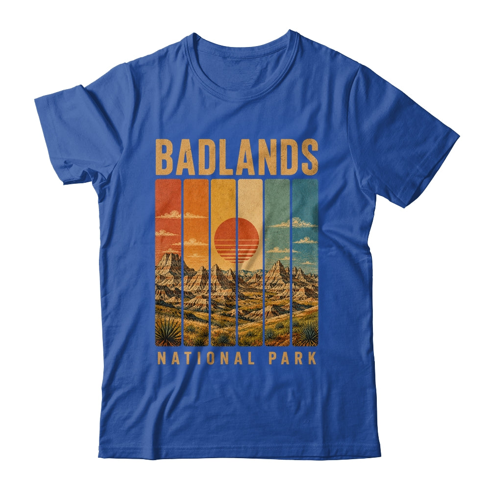 Badlands National Park South Dakota Usa Outdoor Vintage Hiking Shirt & Tank Top | teecentury