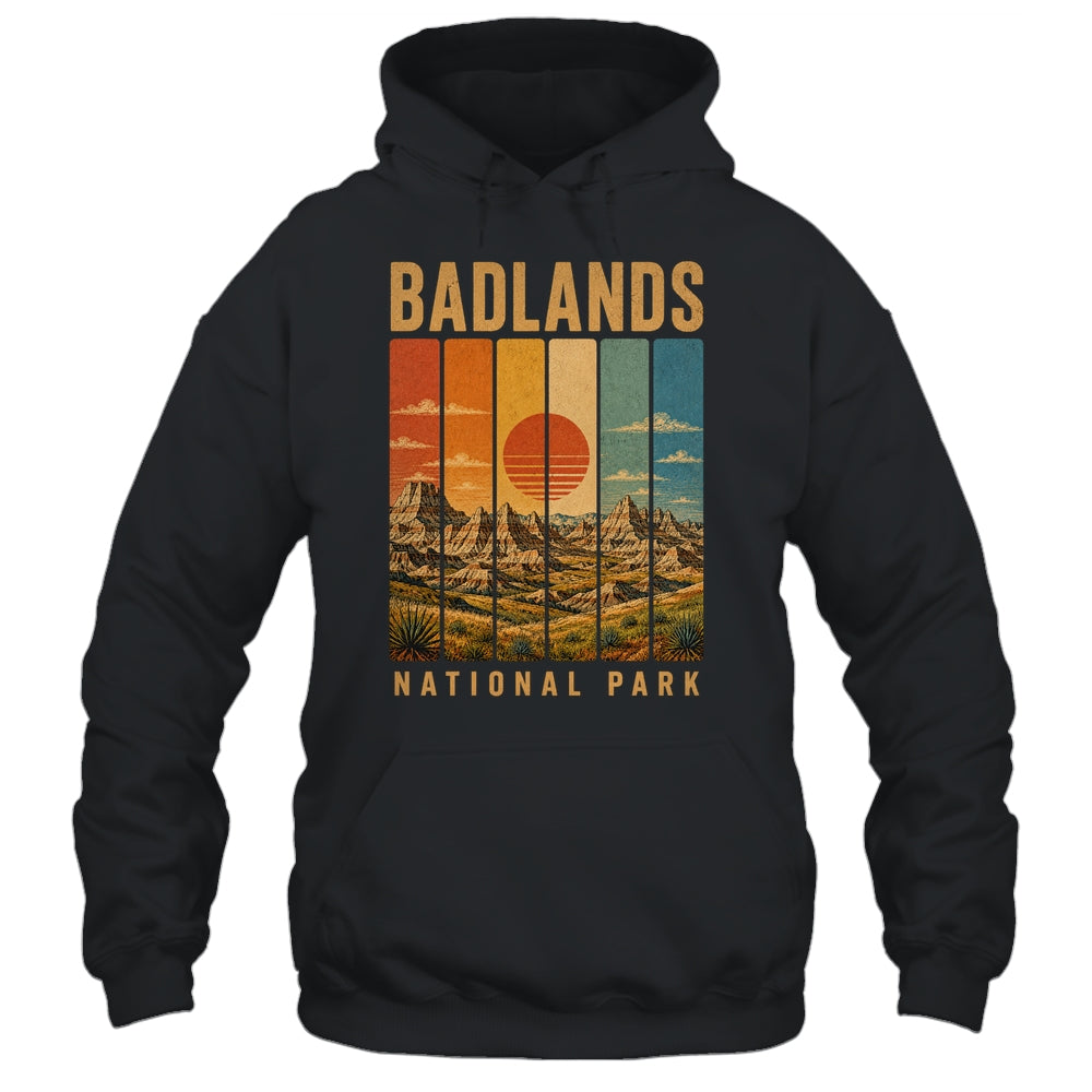 Badlands National Park South Dakota Usa Outdoor Vintage Hiking Shirt & Tank Top | teecentury