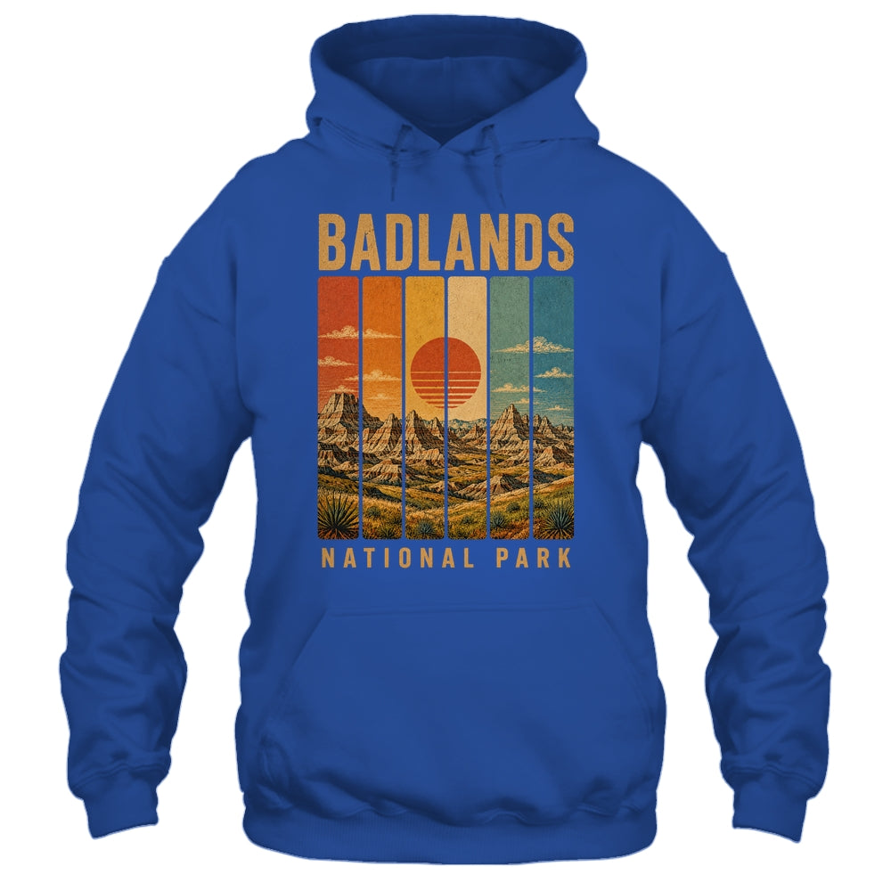Badlands National Park South Dakota Usa Outdoor Vintage Hiking Shirt & Tank Top | teecentury