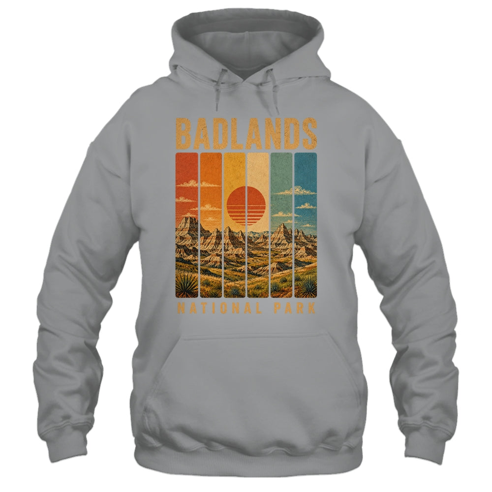 Badlands National Park South Dakota Usa Outdoor Vintage Hiking Shirt & Tank Top | teecentury