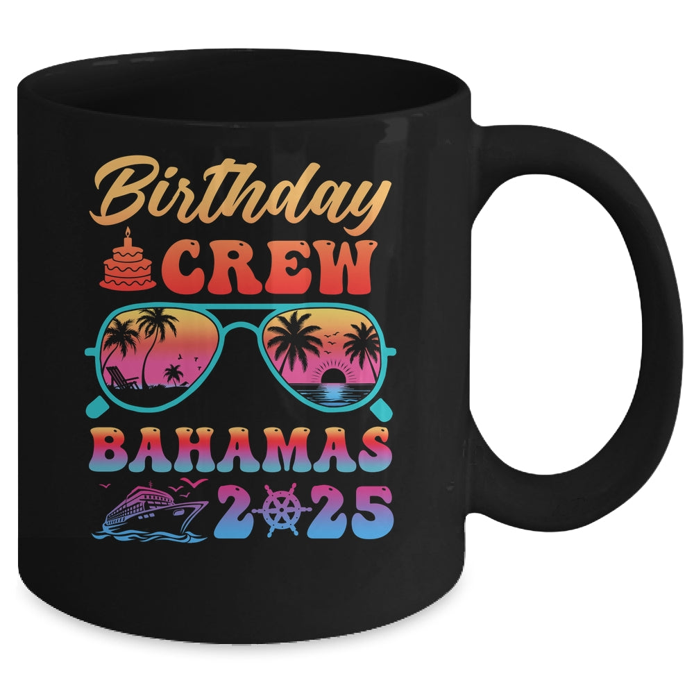 Bahamas Birthday Crew Vacation Cruise 2025 Summer Trip Group Mug | teecentury
