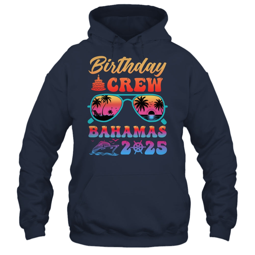 Bahamas Birthday Crew Vacation Cruise 2025 Summer Trip Group Shirt & Tank Top | teecentury