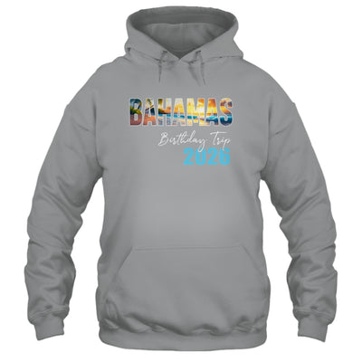 Bahamas Birthday Trip 2026 Vacation Party Crew Cruise Shirt & Tank Top | teecentury