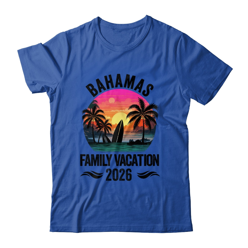 Bahamas Family Vacation 2026 Matching Outfits Beach Summer Shirt & Tank Top | teecentury