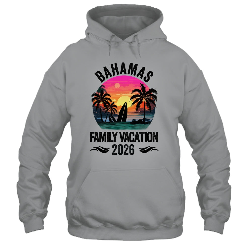 Bahamas Family Vacation 2026 Matching Outfits Beach Summer Shirt & Tank Top | teecentury