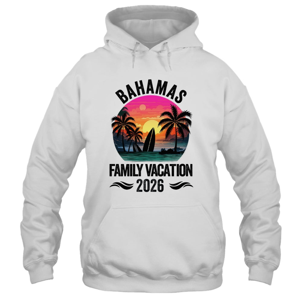 Bahamas Family Vacation 2026 Matching Outfits Beach Summer Shirt & Tank Top | teecentury
