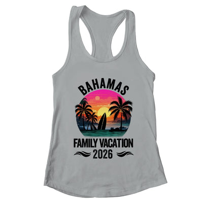 Bahamas Family Vacation 2026 Matching Outfits Beach Summer Shirt & Tank Top | teecentury