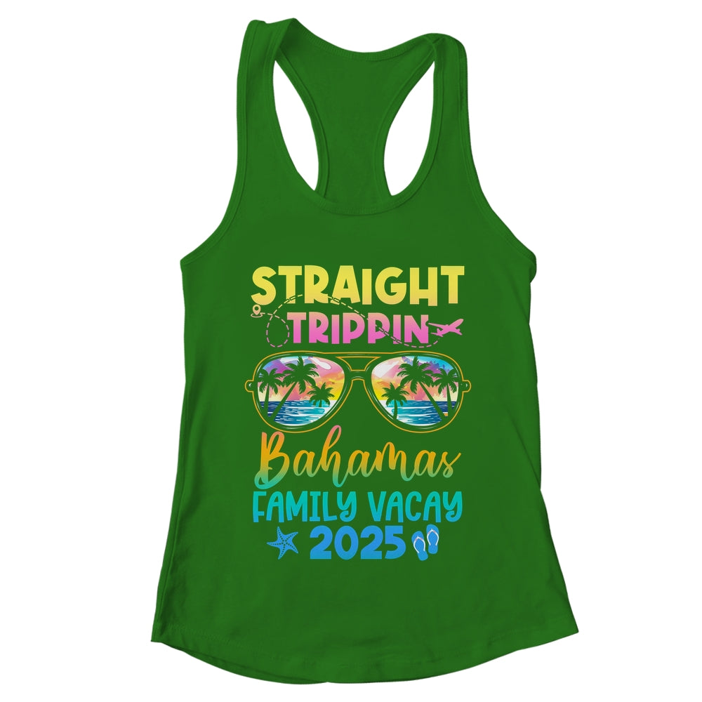 Bahamas Family Vacay Vacation 2025 Straight Trippin Shirt & Tank Top | teecentury