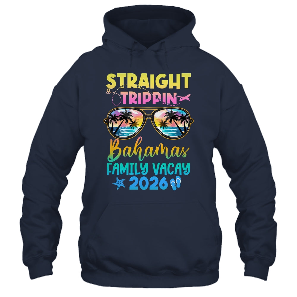 Bahamas Family Vacay Vacation 2026 Straight Trippin Shirt & Tank Top | teecentury