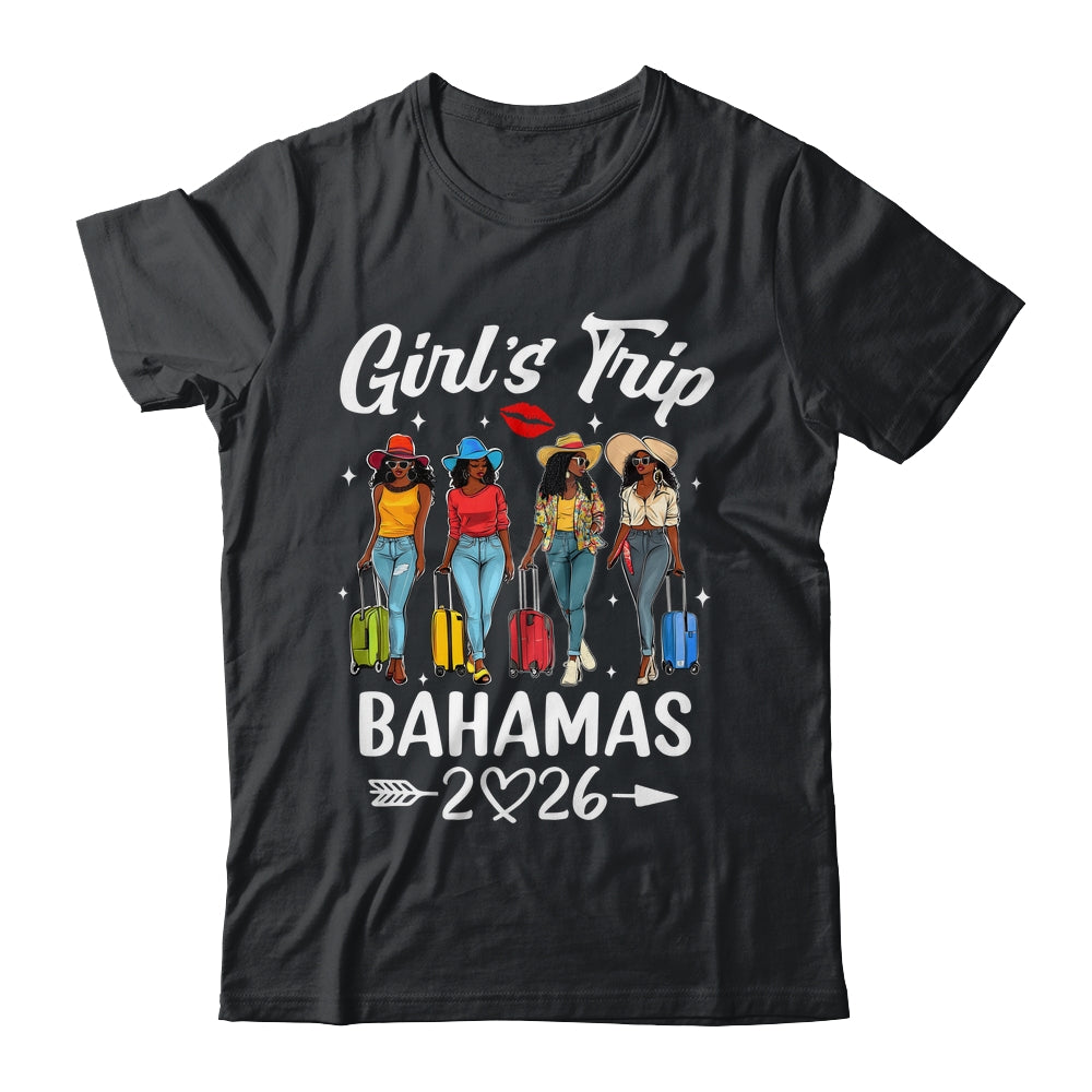 Bahamas Girls Trip 2026 Birthday Squad Women Vacation Shirt & Tank Top | teecentury