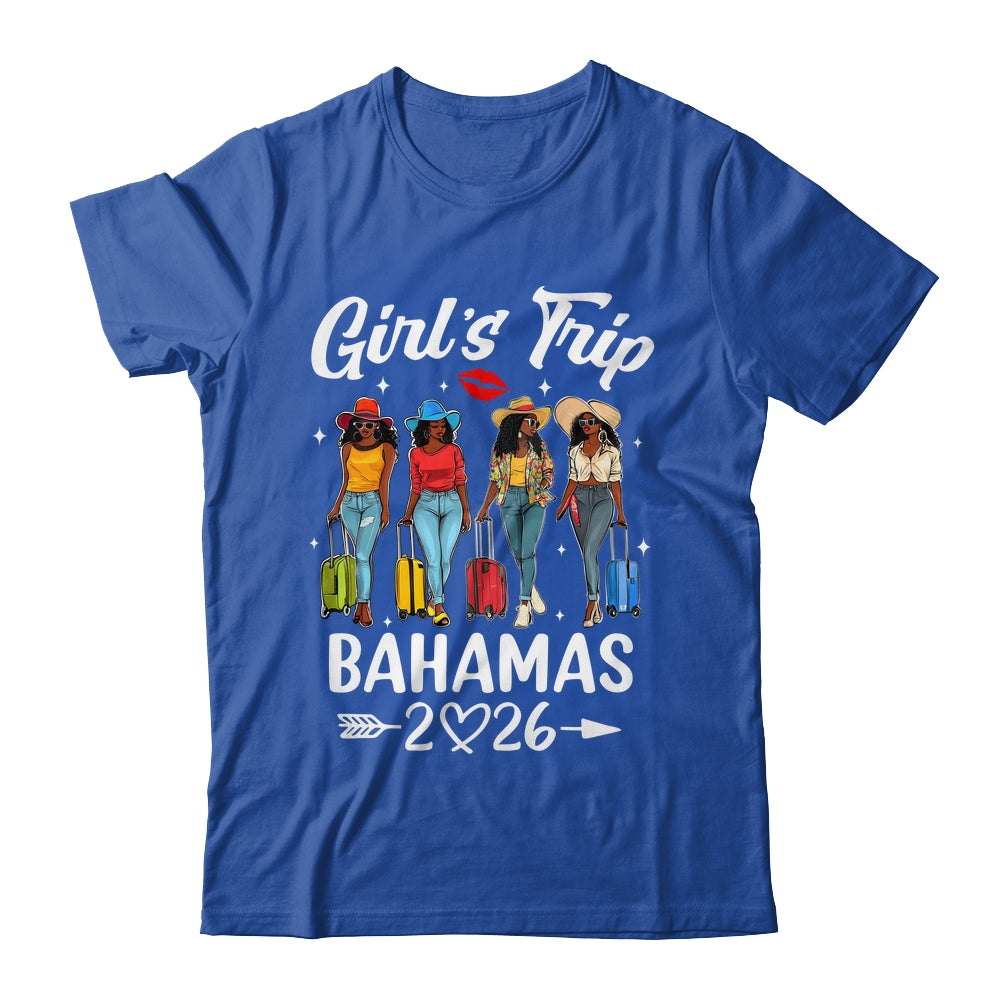 Bahamas Girls Trip 2026 Birthday Squad Women Vacation Shirt & Tank Top | teecentury
