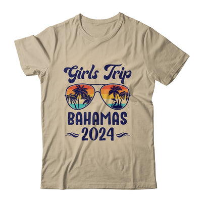 Bahamas Girls Trip Beach Vacation 2024 Matching Group Shirt & Tank Top | teecentury